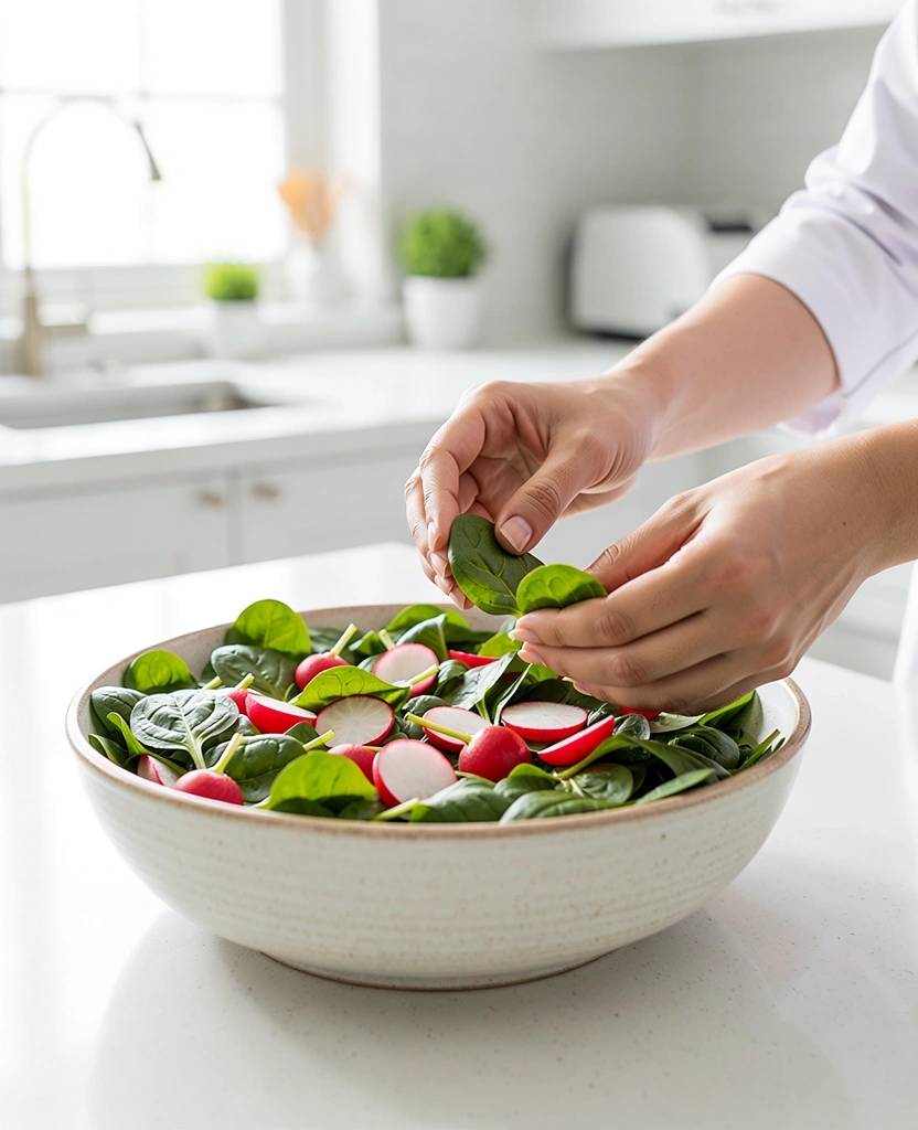 Preparación de alimentos saludables